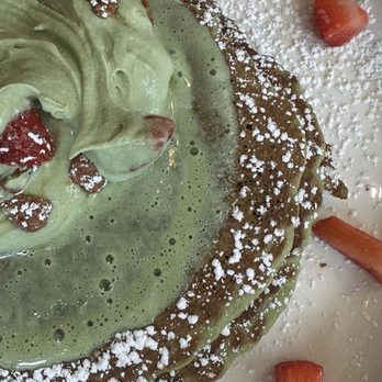 Whisper - Matcha pancakes - Breakfast & Brunch Near Me - San Mateo, California Whisper - Matcha pancakes - Breakfast & Brunch Near Me - San Mateo, California