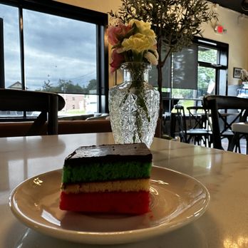 Caffè Cosi - Italian rainbow cookie - Cafes Near Me - Syracuse, New York Caffè Cosi - Italian rainbow cookie - Cafes Near Me - Syracuse, New York