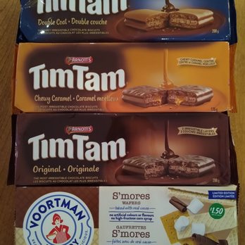 Dollar Tree - My haul. $1.25 for the TimTams (I am obsessed with these Australian biscuits). And $1.50 for the Voortman S'mores wafers. - Department Stores Near Me - Ottawa, Ontario