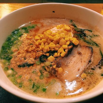 RAMEN-SAN - Tonkotsu bowl + corn, $14. - Ramen Near Me - Chicago, Illinois RAMEN-SAN - Tonkotsu bowl + corn, $14. - Ramen Near Me - Chicago, Illinois