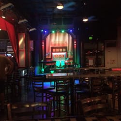 Halo Bar - Stage and seating.
