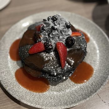 Basalt - Charcoal Pancakes - New American Near Me - Honolulu, Hawaii