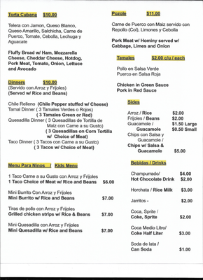 Menu photo 2 Tacos El Paisa Neosho, MO Menu photo 2 Tacos El Paisa Neosho, MO