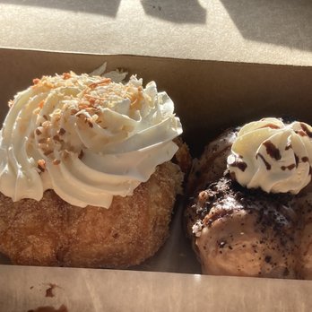 Parlor Doughnuts - Coconut crème and cookies & creme. - Donuts Near Me - Lexington, Kentucky