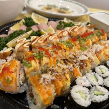 Matsuya Kitchen - a plate of sushi rolls - Japanese Near Me - Irvine , California Matsuya Kitchen - a plate of sushi rolls - Japanese Near Me - Irvine , California