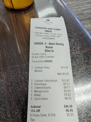 Menu photo 6 Tandoor and Curry El Paso, TX Menu photo 6 Tandoor and Curry El Paso, TX