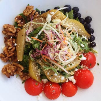 Bondi Icebergs Club - My poached pear salad with honeyed walnuts, to motors, blueberries and arugula! Very tasty and the views didn't hurt either ~ - Restaurants Near Me - Bondi, NSW Bondi Icebergs Club - My poached pear salad with honeyed walnuts, to motors, blueberries and arugula! Very tasty and the views didn't hurt either ~ - Restaurants Near Me - Bondi, NSW