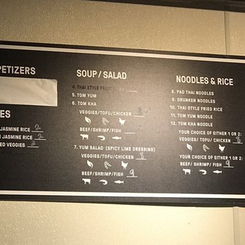 55 Thai Kitchen - Menu - Thai Near Me - San Diego, California