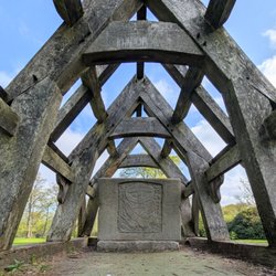 Bellahouston Park - Recreation of ancient structure