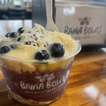 Bahia Bowls - THE " FORBIDDEN " açaí bowl with tidal wave toppings. - Acai Bowls Near Me - Boynton Beach, Florida Bahia Bowls - THE " FORBIDDEN " açaí bowl with tidal wave toppings. - Acai Bowls Near Me - Boynton Beach, Florida