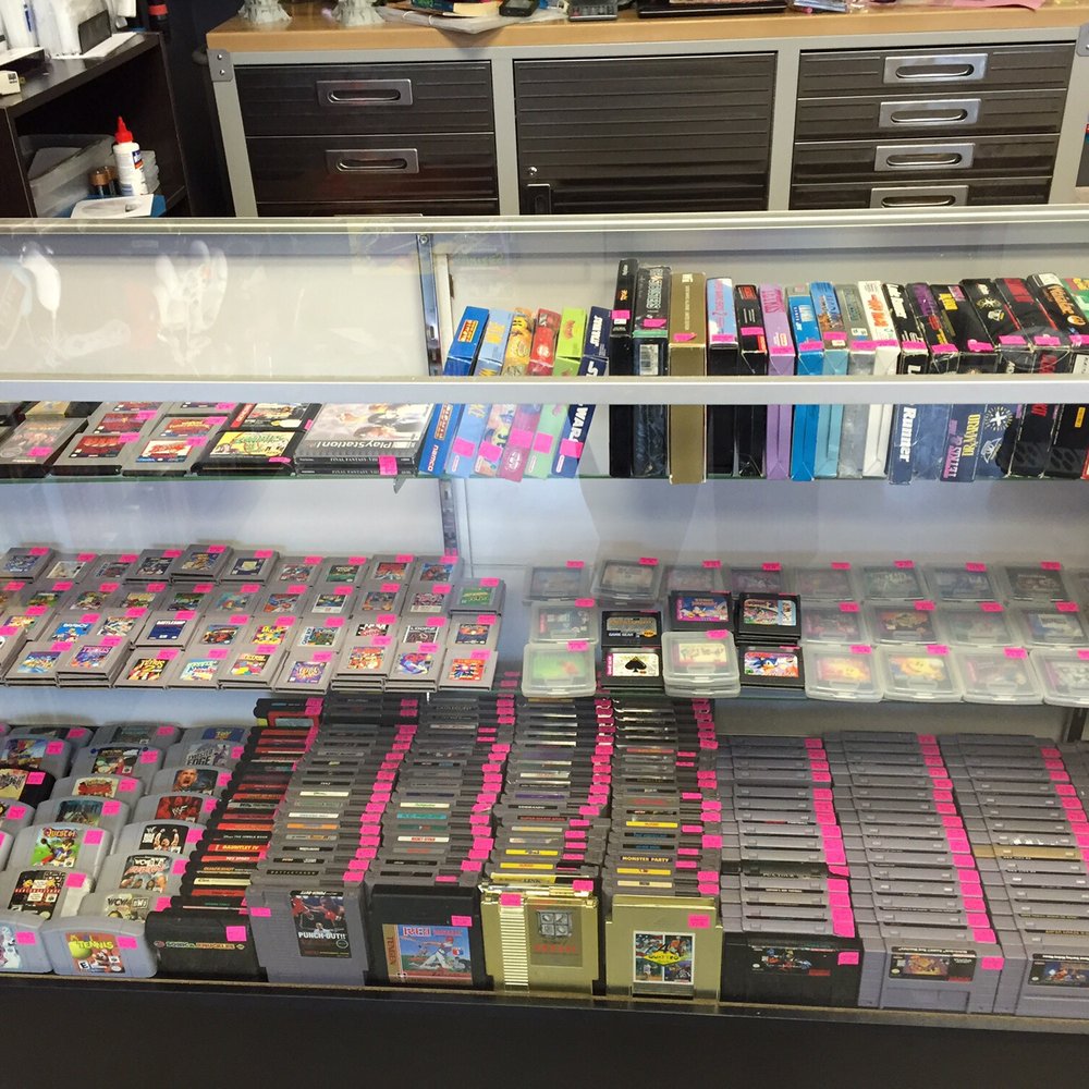 Pop Culture Exchange - Nintendo games amongst other things...can you spot Zelda?! I loved that game!! - Toy Stores Near Me - Omaha, Nebraska Pop Culture Exchange - Nintendo games amongst other things...can you spot Zelda?! I loved that game!! - Toy Stores Near Me - Omaha, Nebraska