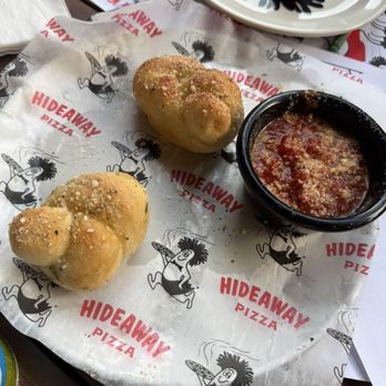 Hideaway Pizza - Garlic Knots - Pizza Near Me - Plano, Texas