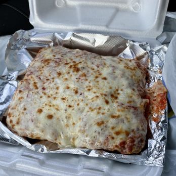 Bella Amici Pizzeria & Restaurante - Sicilian slice made with - Italian Near Me - Boca Raton, Florida