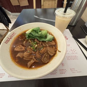 Mian - Spicy Intestine Noodles 川味肥肠面 - Noodles Near Me - Costa Mesa, California