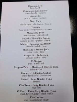 Menu photo 1 Tare Austin, TX