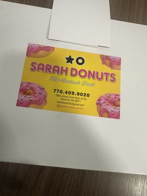 Sarah Donuts by null