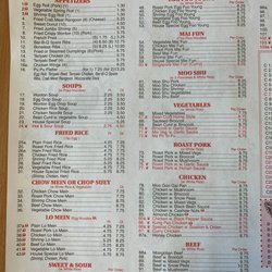Panda China Restaurant - New menu for 2021