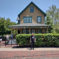 House from A Christmas Story - In front of the "Christmas Story" House.