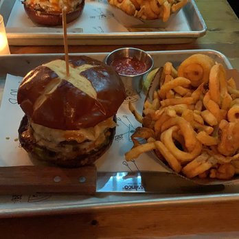 Emily - Double stacker burger - Pizza Near Me - New York, New York