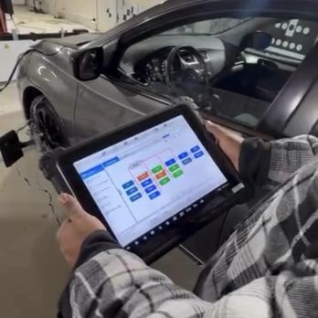 Robotech ADAS & Calibration - ADAS pre-scan diagnostic using professional scan tool before calibration -- post-collision safety system inspection and fault detection. - Auto Repair Near Me - Ontario, California Robotech ADAS & Calibration - ADAS pre-scan diagnostic using professional scan tool before calibration -- post-collision safety system inspection and fault detection. - Auto Repair Near Me - Ontario, California