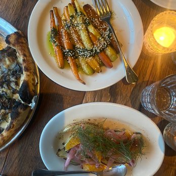 Gjelina - Definitely carrots and another delicious dish. - New American Near Me - Venice, California Gjelina - Definitely carrots and another delicious dish. - New American Near Me - Venice, California