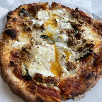 The Athens Rooster - Brunch pizza - New American Near Me - Athens, New York
