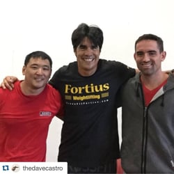 Crossfit DCS - Coach Blake and Friends after a morning WOD