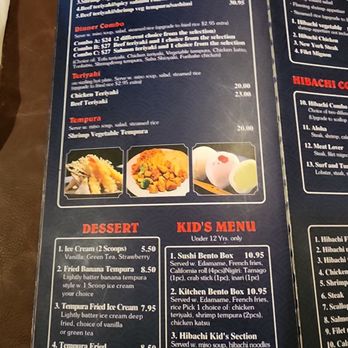 Sakura - menu - Sushi Bars Near Me - Mililani, Hawaii