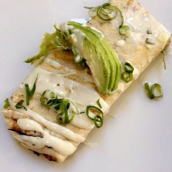 Cafe Wylde - This is a 1/2 of the burritos! You get 2 with a side salad also!! Cafe Wilde in Everett!! - Cafes Near Me - Everett, Washington