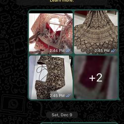 Rehana's Exclusive Designs - What I showed I wanted