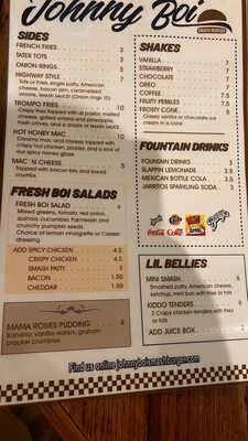 Menu photo 5 Johnny Boi Richmond, CA