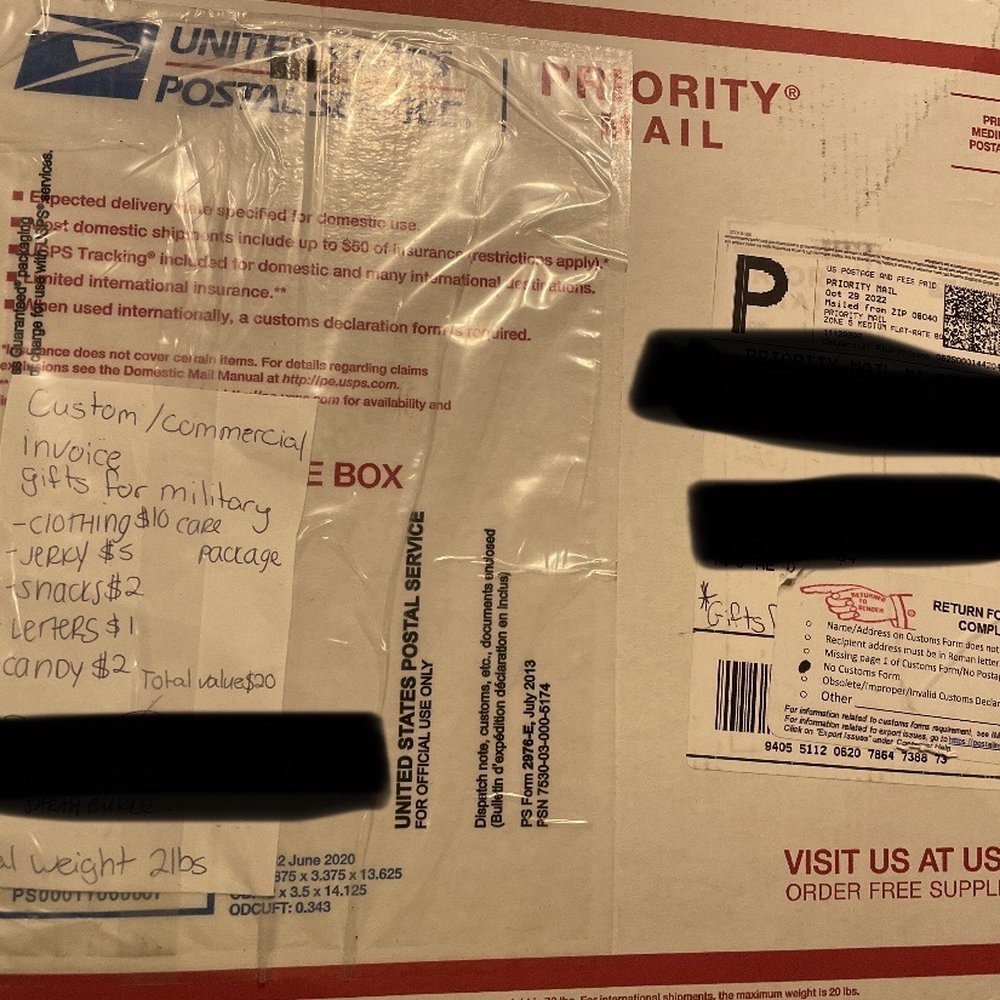 Their idea of an official customs form Their idea of an official customs form