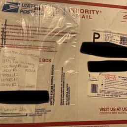 Their idea of an official customs form