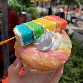 Lola's Eatery - June special - pride doughnut! - Breakfast & Brunch Near Me - Pittsburgh, Pennsylvania Lola's Eatery - June special - pride doughnut! - Breakfast & Brunch Near Me - Pittsburgh, Pennsylvania