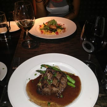 Boulevard Bistro - Salmon and Filet Mignon - New American Near Me - Elk Grove, California