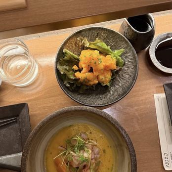 Akiro - Ceviche y prawn tempura - Japanese Near Me - Chicago, Illinois