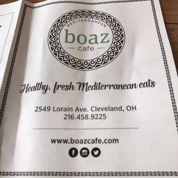 Boaz Cafe - Mediterranean Near Me - Cleveland, Ohio