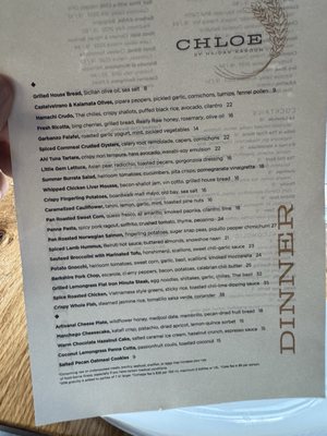 Menu photo 5 Chloe Washington, DC, DC
