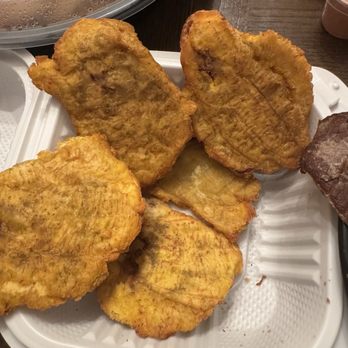 Noches de Colombia - $4 for 5 slices of tostones. - Colombian Near Me - Nanuet, New York Noches de Colombia - $4 for 5 slices of tostones. - Colombian Near Me - Nanuet, New York