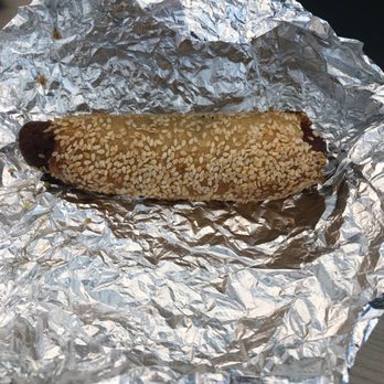 Bethesda Bagels - Bagel Dog "All Beef in Sesame Bagel" - Bagels Near Me - Bethesda, Maryland