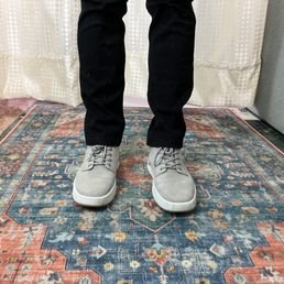 Perfectly hemmed jeans