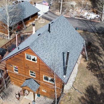 Sentry Restoration - Completed! Owens Corning Duration Flex shingles "estate gray" color. - Roofing Near Me - Commerce city, Colorado
