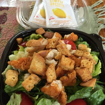 Wendy's - Chicken Caesar - Fast Food Near Me - Encinitas, California