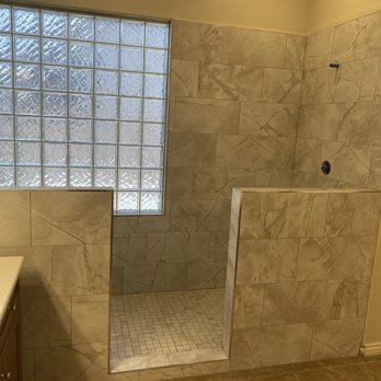 Custom Edge Tile - Shower - General Contractors Near Me