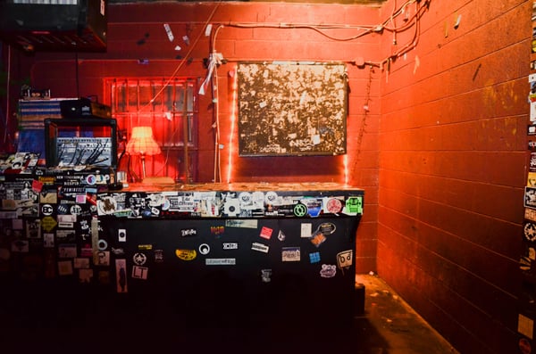 Rubber Gloves Rehearsal Studio by null