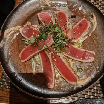 Veranda - Seared tuna appetizer in dinner portion. - Breakfast & Brunch Near Me - Las Vegas, Nevada Veranda - Seared tuna appetizer in dinner portion. - Breakfast & Brunch Near Me - Las Vegas, Nevada