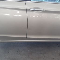 "After" David got the long scrape of paint off! "After" David got the long scrape of paint off!