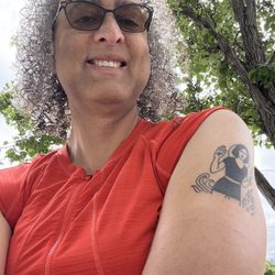 Oakland Ink - Another selfie with tattoo