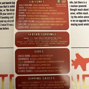 Full Afterburner Calzones - Themed Cafes Near Me - Denver, Colorado