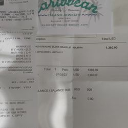 Filipi Jewelers of Coral Springs - Price of bracelet